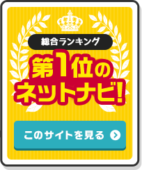 総合ランキング第1位のネットナビ