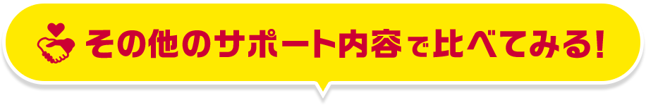 その他のサポート内容で比べてみる!